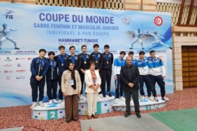 Türkiye Genç Erkek Kılıç Takımı, Tunus’ta şampiyon oldu