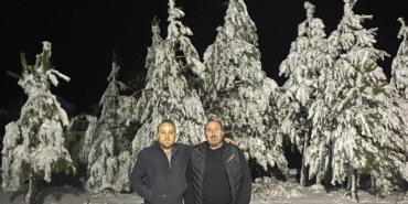 Ulus Dağı’nda kar kalınlığı 30 santimi geçti