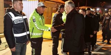 Vali Ayyıldız’dan güvenlik güçlerine ziyaret