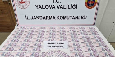 Yalova’da sahte para operasyonunda 2 şüpheli tutuklandı