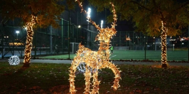Yeni yıla hazırlanan Beyoğlu’nda kartpostallık görüntüler