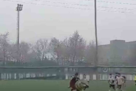 Yeşil saha yerini ringe bıraktı