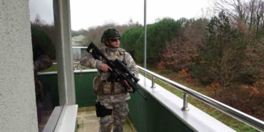 Yılın son gününde de 15’inci Füze Üs Komutanlığı askeri personeli görevi başında