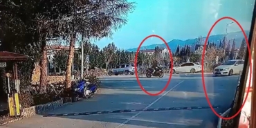18 yaşındaki motosikletli genci hayattan koparan kaza kamerada...
