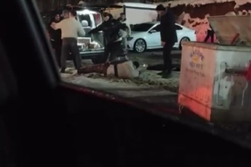 4 kişinin tekmeli yumruklu saldırısına uğradı, jandarma kurtardı