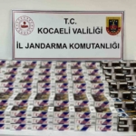 90 bin makaron ele geçirildi
