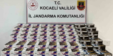 90 bin makaron ele geçirildi