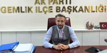 AK Parti Gemlik İlçe Başkanı Mehmet Taşar: