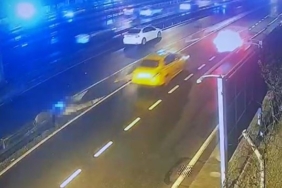 Avcılar E-5’te polis memurunun hayatını kaybettiği kazanın görüntüleri ortaya çıktı