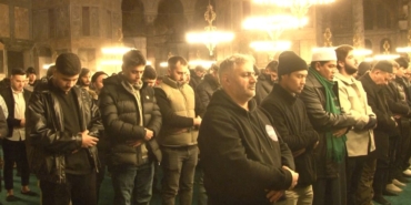 Ayasofya-i Kebir Cami-i Şerifi’nde Miraç Kandili idrak edildi