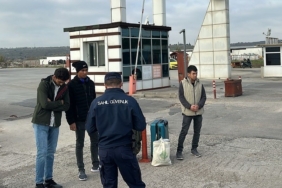 Ayvalık’ta 3 düzensiz göçmen yakalandı