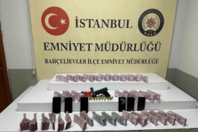 Bahçelievler’de Genç Fenerbahçeliler Derneği üyelerinin bir işyerinde karıştıkları silahlı saldırı kamerada