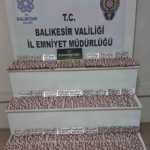 Balıkesir’de 2 bin 700 sentetik hap ele geçirildi