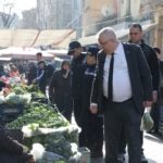 Başkan Ertaş Çarşamba Pazarında esnafı ziyaret etti