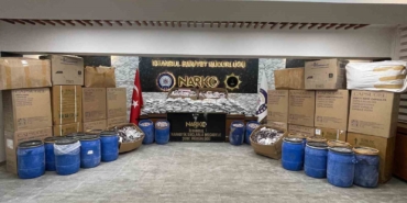 Bayrampaşa’da bir eve yapılan operasyonda 4 milyon 520 bin adet hap ele geçirildi