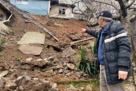 Beykoz’da 5 metrelik istinat duvarı çöktü
