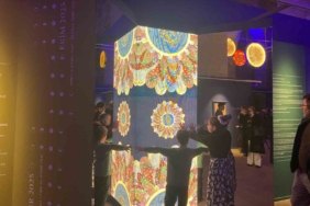 Beyoğlu’nda ’Adil-i Mutlak Hat Eserleri Sergisi’ sanatseverlerle buluştu