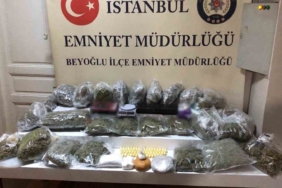 Beyoğlu’nda şüpheli şahsın evinden uyuşturucu çıktı