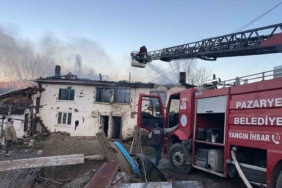 Bilecik’te baca yangını korkuttu