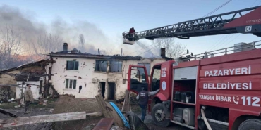 Bilecik’te baca yangını korkuttu