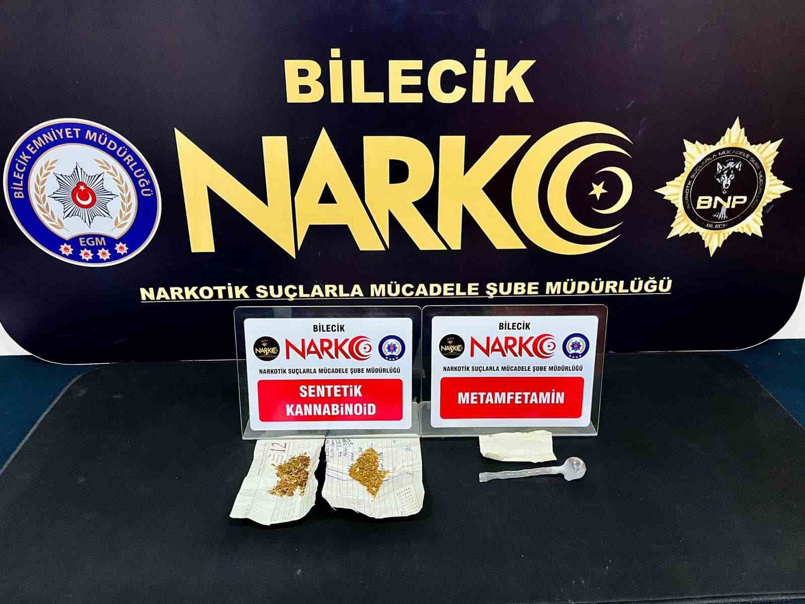 Bilecik’te eş zamanlı uyuşturucu operasyonu