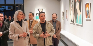 Bilecik’te ‘Kendi Kendime Bir Portre Serüveni’ resim sergisi açıldı