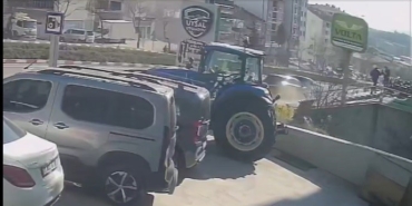 Bilecik’te meydana gelen zincirleme trafik kazasında 1 kişi yaralandı