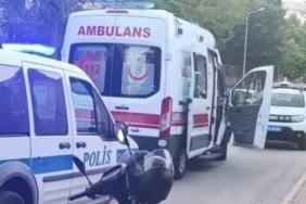 Bilecik’te otomobil ile motosikletin çarpışması sonucu 1 kişi yaralandı