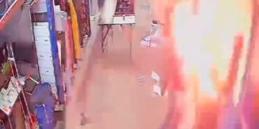 Bir tiner faciası da Sultangazi’de gerçekleşti