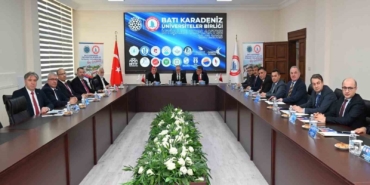 BŞEÜ Rektörü Kaplancıklı, Batı Karadeniz Üniversiteler Birliği istişare toplantısına katıldı