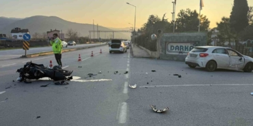 Bursa’da 18 yaşındaki motosiklet sürücüsü kazada hayatını kaybetti