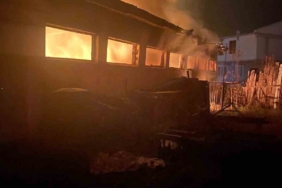 Bursa’da büyükbaş hayvan çiftliğinde yangın