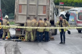 Büyükçekmece’de feci kaza kamerada