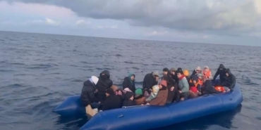 Çanakkale açıklarında 46 kaçak göçmen kurtarıldı