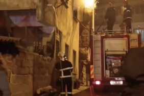 Çanakkale’de baca yangınında ev zarar gördü