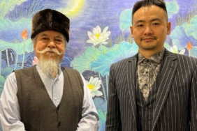 Çinli baba ve oğlunun “Sanatla Büyümek” sergisi sanatseverlerle buluştu