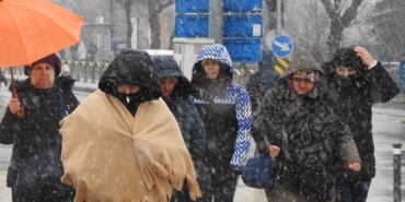 Edirne’de kar yağışı etkisini sürdürüyor