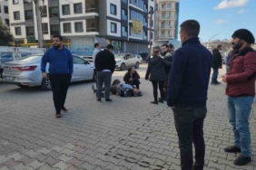 Edremit’te otomobille çarpışan motosiklet sürücüsü yaralandı