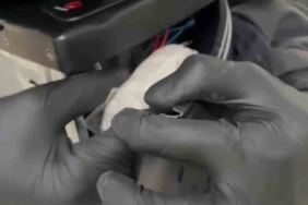 Edremit’te polis mikrodalga fırın içinde uyuşturucu madde ele geçirdi