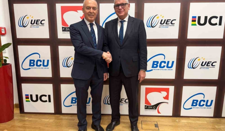 Emin Müftüoğlu, Balkan Bisiklet Birliği başkanı seçildi