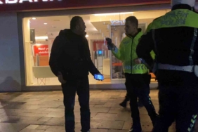 Emniyet uygulamasını gördü, "Para çekmeye geldim" diye kendini savundu