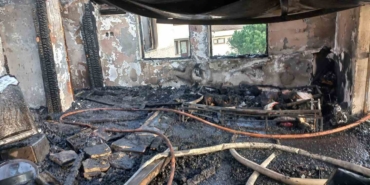 Erdek’te elektrik kontağından çıkan yangın korkuttu