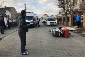 Ergene’de trafik kazası: 1 yaralı