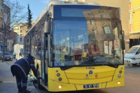Esenler’de İETT otobüsüne havalı tabancayla ateş açıldı