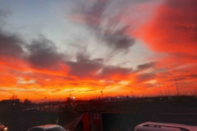 Fatih’te gün doğumu manzarası mest etti