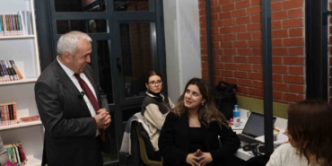 Finallere hazırlanan öğrencilere Başkan’dan çorba ikramı