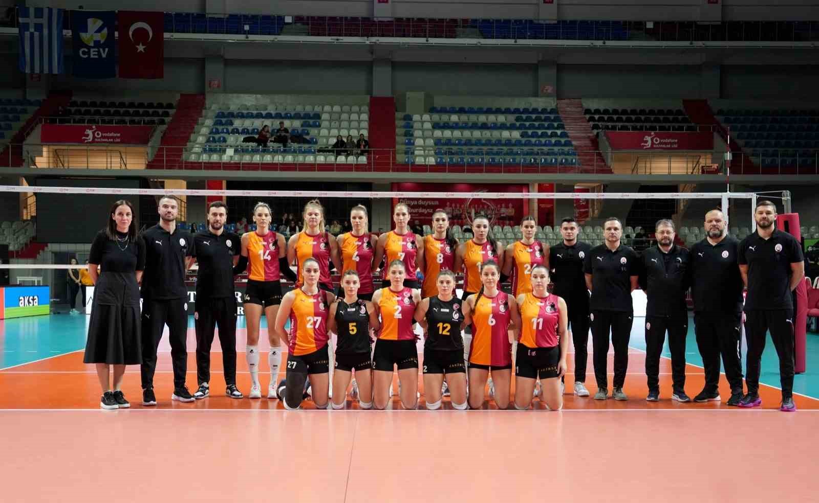 Galatasaray, CEV Challenge Kupası’nda yarı finalde
