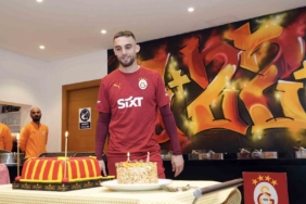 Galatasaray’da, Berkan Kutlu’nun doğum günü kutlandı
