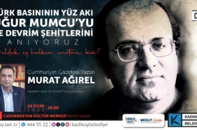 Gazeteci ve Yazar Uğur Mumcu ölümünün 32. yılında Kadıköy’de anılacak