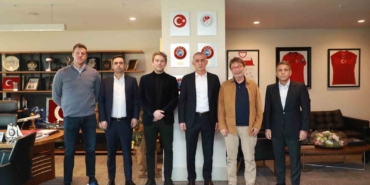 Göztepe Kulübü’nden, TFF Başkanı Hacıosmanoğlu’na ziyaret